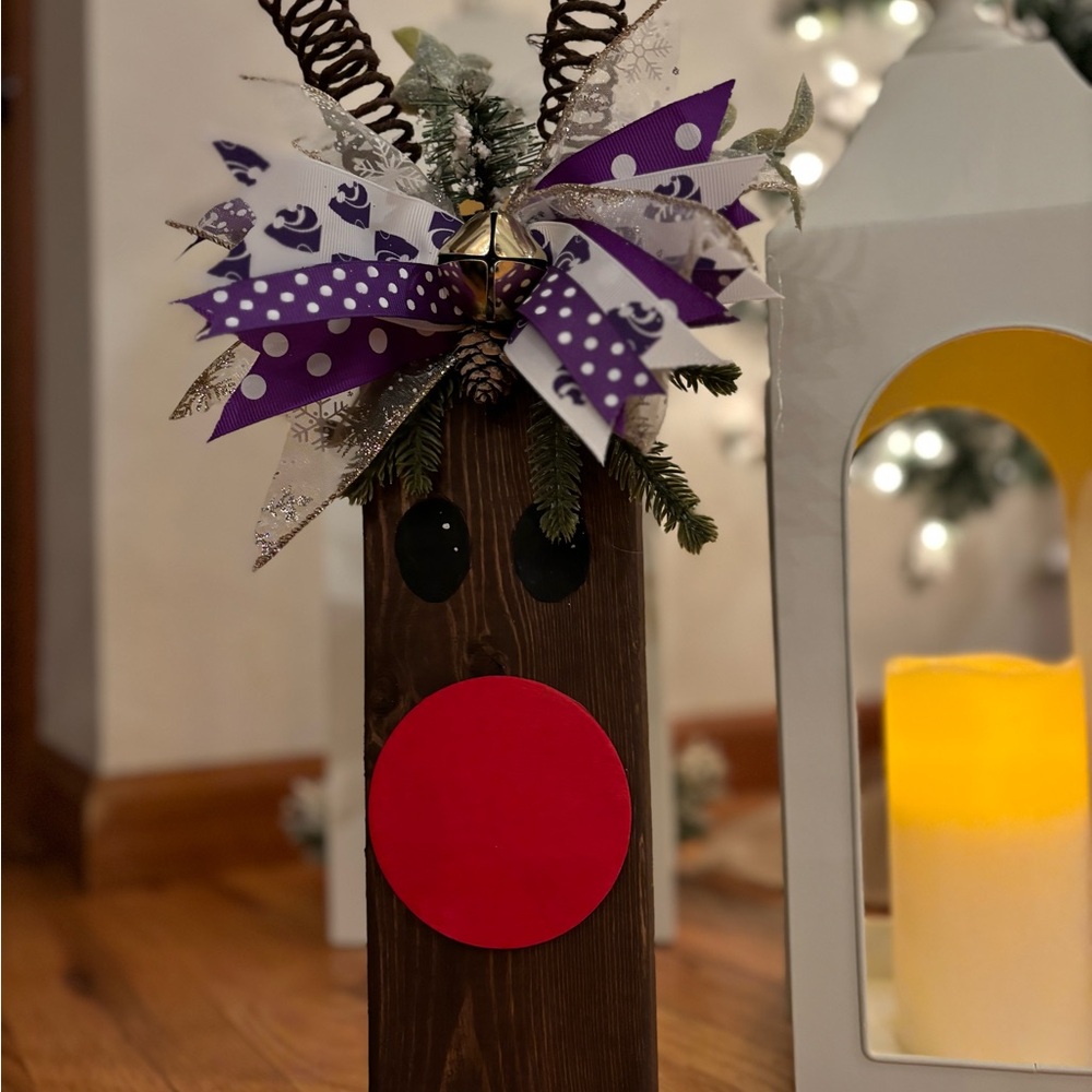 Kansas State University Holiday Reindeer